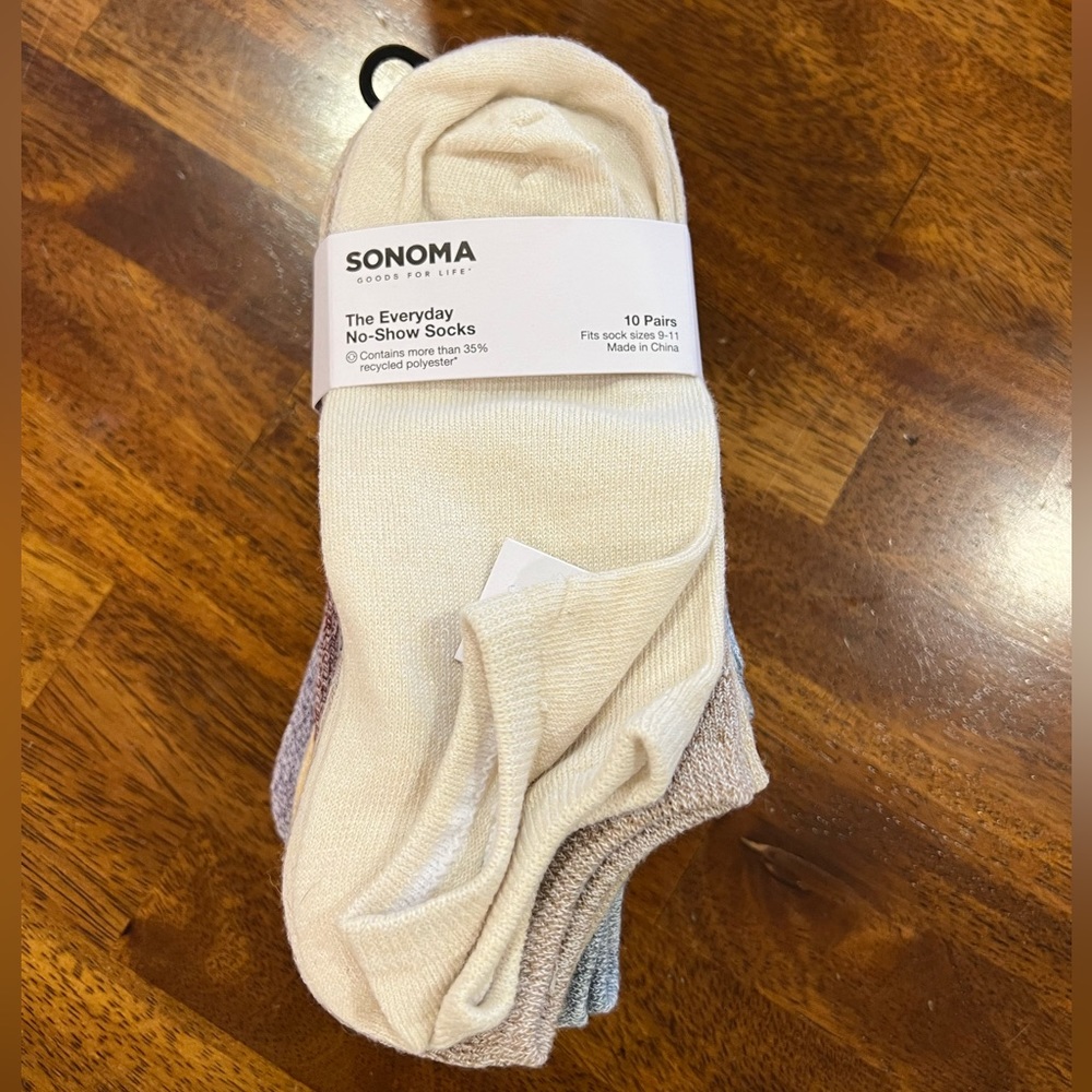 NWT 10 pack Sonoma women’s ankle socks